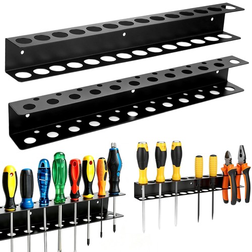 Wall mount metal tool - metal, rack