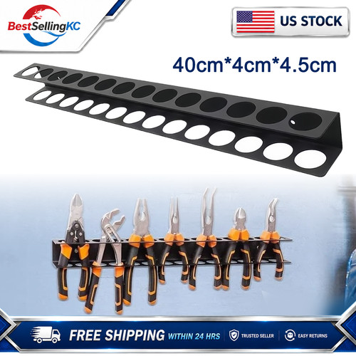 Wall mounted tool organizer - wall,