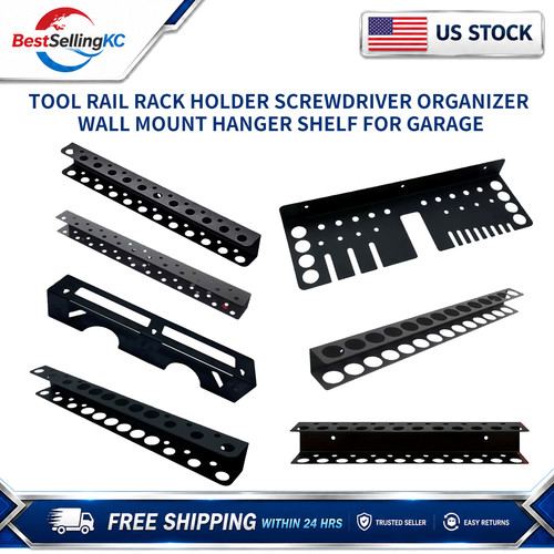 Tool rail rack holder - tool,