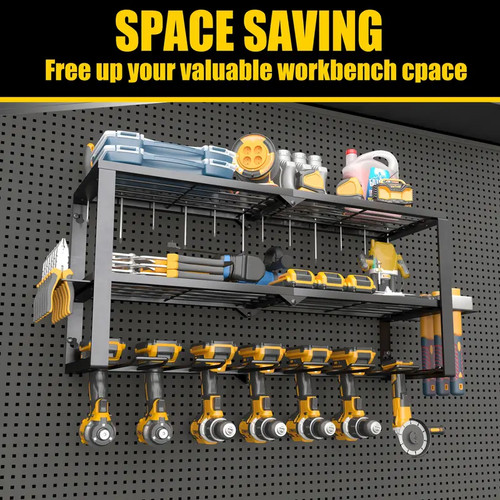 Metal power tool organizer - power,