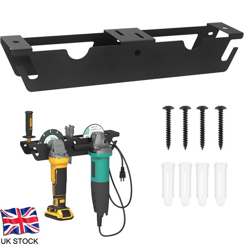 Wall mount angle grinder rack - wall,