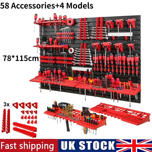 Wall mounted tool - mounted, peg
