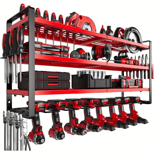 Electric tool storage rack
