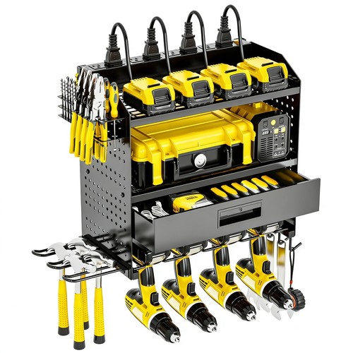 Power tool organizer wall - tool,