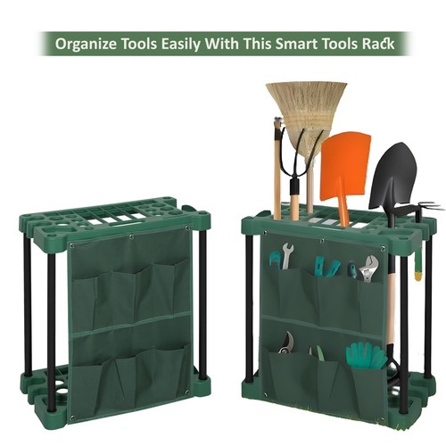 Garden tool storage rack - garden,