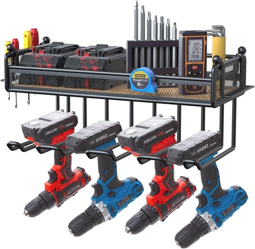 Garage power tool organizer - garage,