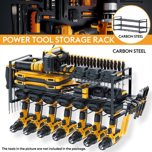 Power tool organizer - tool, wall