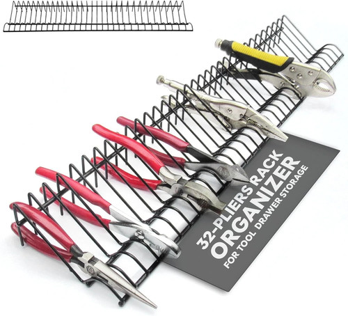 Pliers rack for tool - pliers, drawer