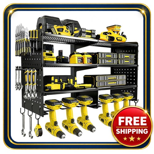 Power tool organizer wall - power,