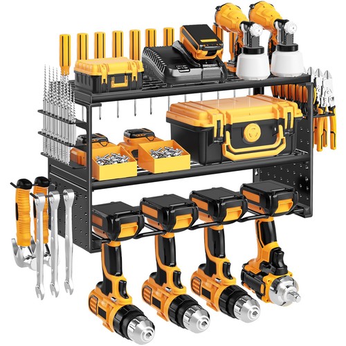 Power tool organizer wall - tool,