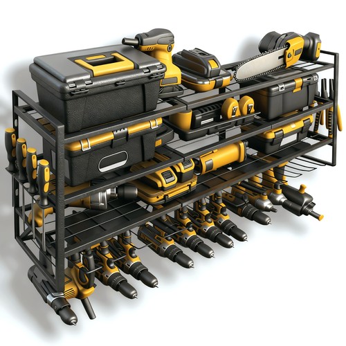 Electric tool storage - , rack