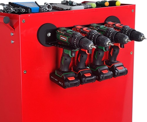 Magnetic power tool organizer - magnetic,