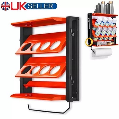 Wall mount spray can organiser - mount,